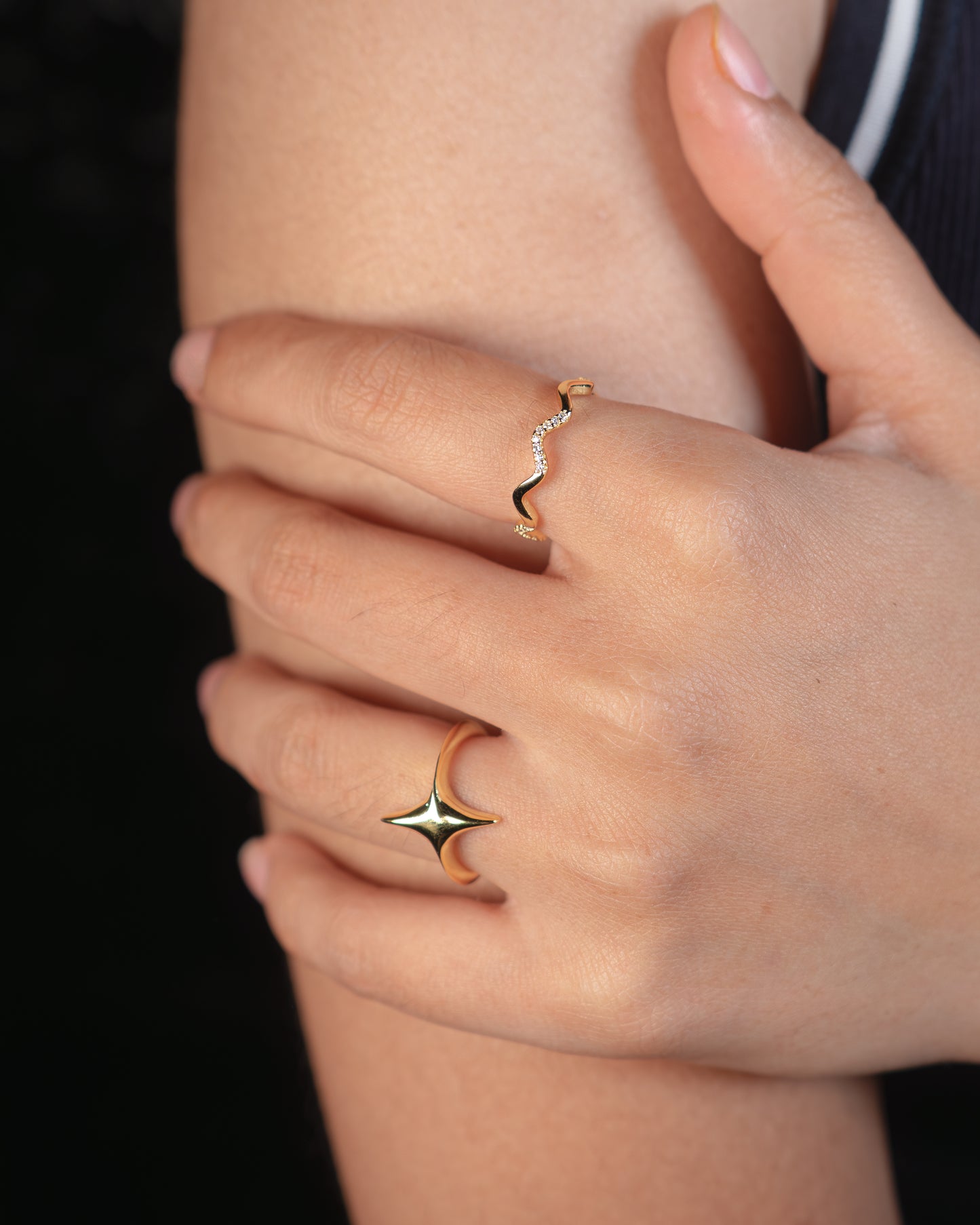 Gold Diamond Ring