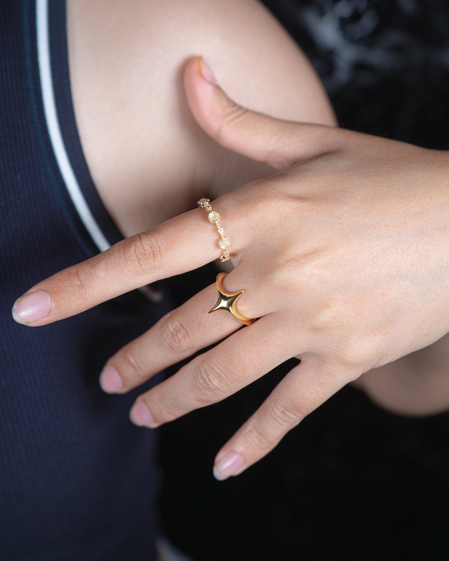 Gold Diamond Ring