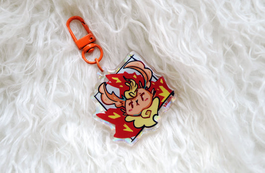 Flareon /Pyro Acrylic charm (Pokemon)