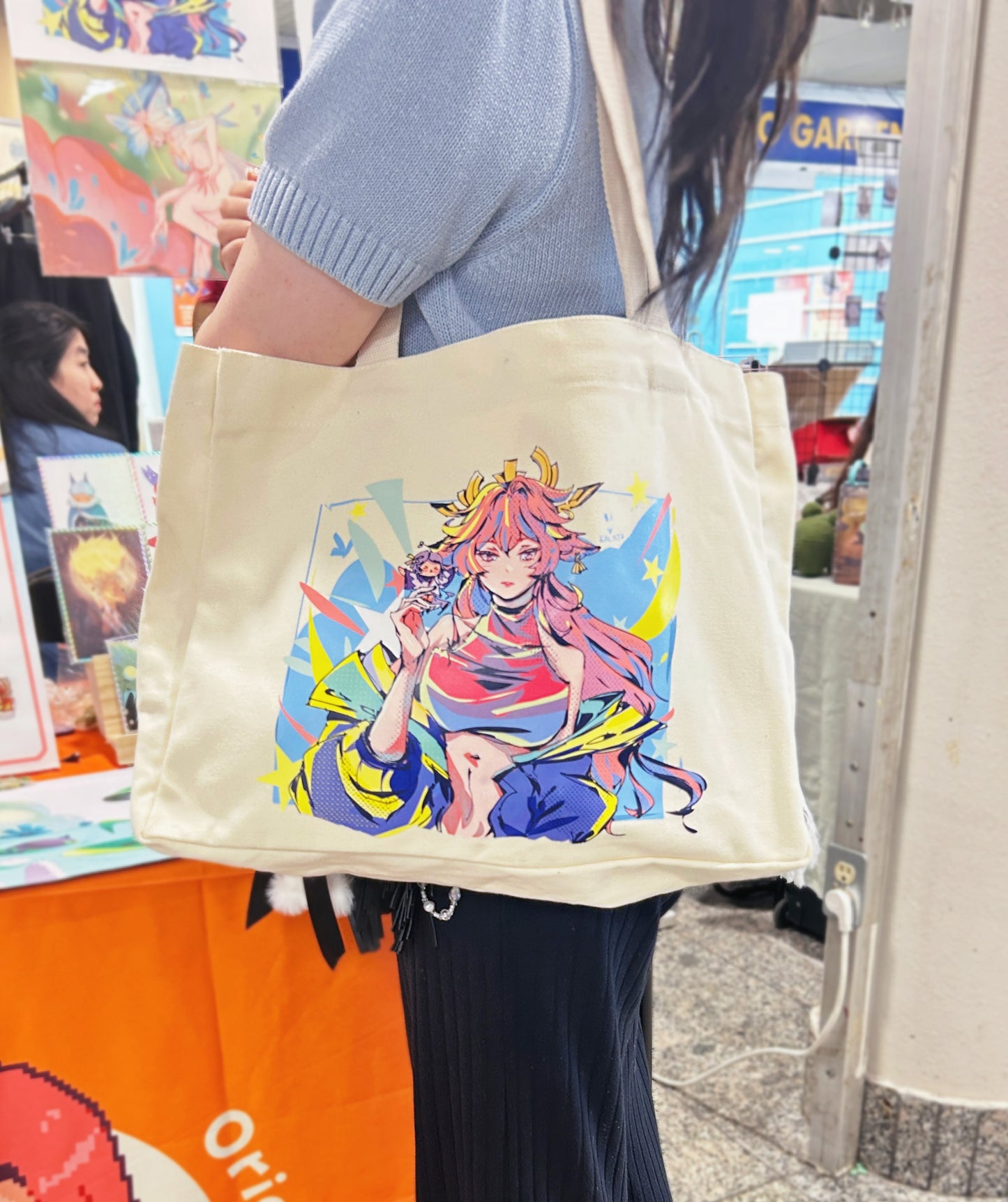 Yae meko Tote Bag (Large)